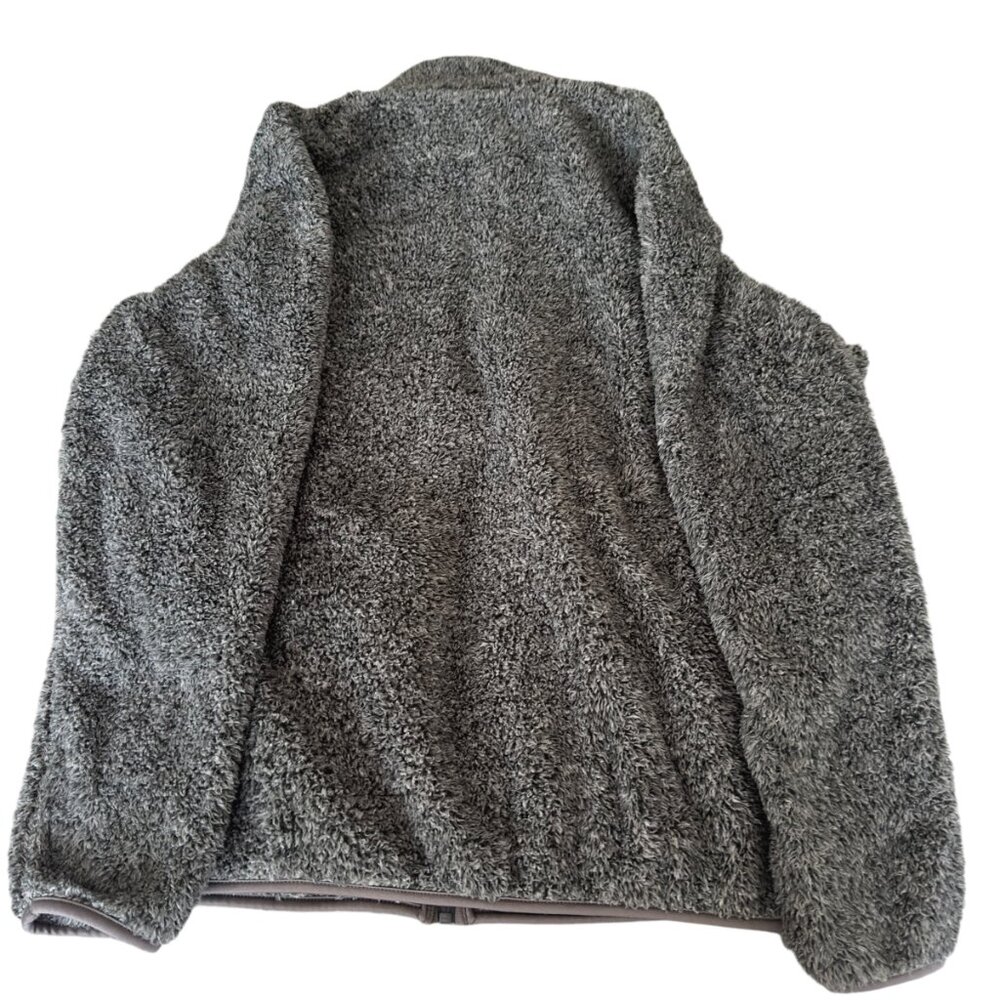 UNIQLO Gray Fleece Jacket Men Size Medium - Picture 3 of 10